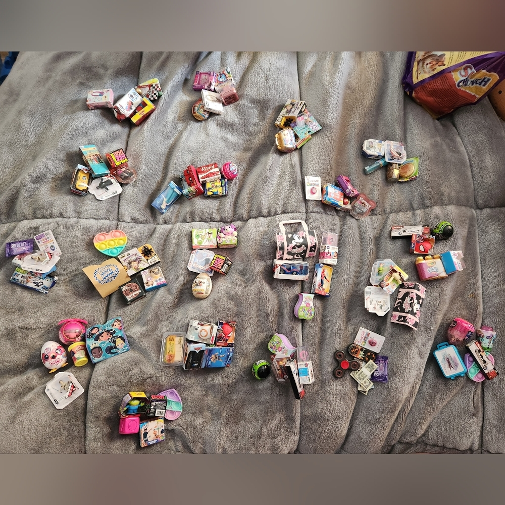 Lot of 99 Mini Brands items